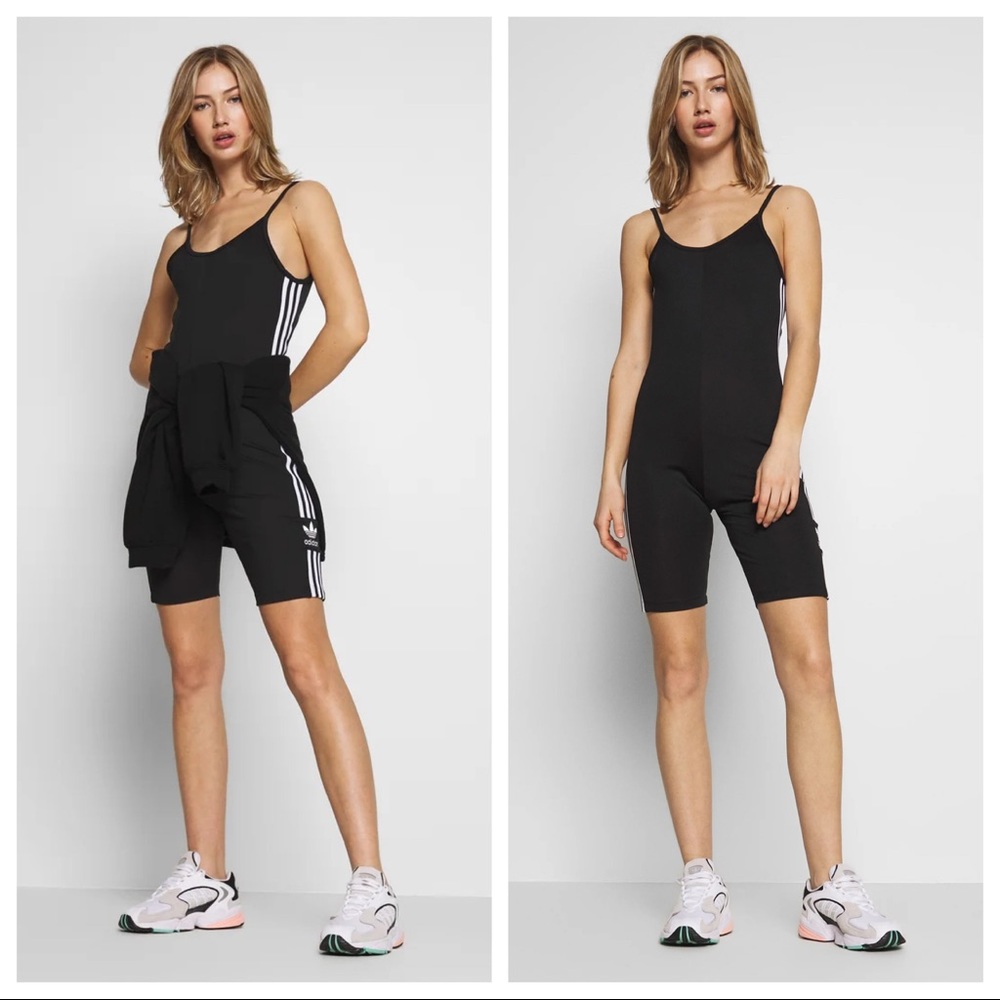 Adidas | Cycling Stripe Body Suit